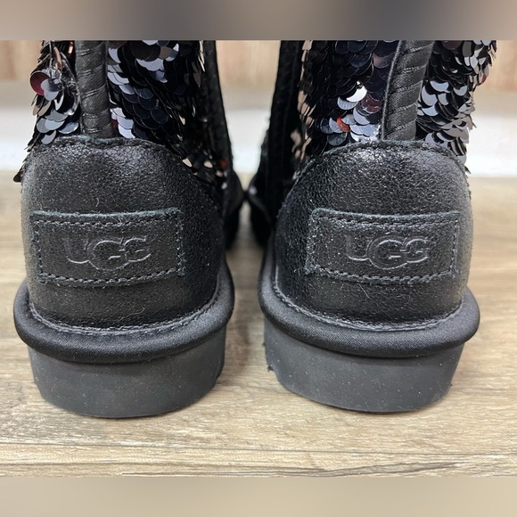 NEW UGG Reversible Sequin Boots - Picture 5 of 15